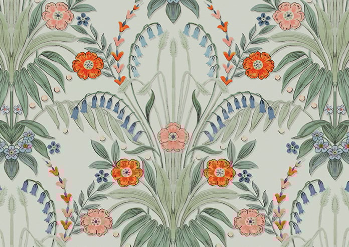 Cotswold Faux Silk, Persimmon - Motorised Roman Blind - Image 7